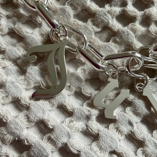 Juicy Couture Women's Silver Necklace with Toned Logo Pendant - Picture 5 of 12