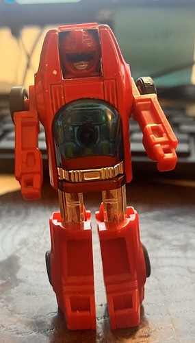 Vintage 1983 Gobots Turbo MR-07 Red Car Robot Action Figure Tonka Bandai - Picture 8 of 11