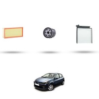 Hoffcar Wartungsset - 3 Filter FüR Renault Clio Iii 1.6 16V 65KW Ab 2005