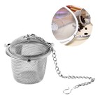  3 PCS Teesieb Für Losen Wiederverwendbarer -Steiler Edelstahl -Tee -Infuser