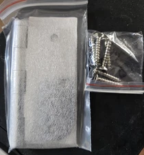 Baldwin 1135 260 I 3-1/2"W Plain Bearing 5/8" Radius Corner Mortise - Chrome