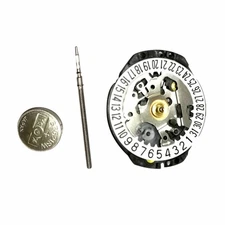 Date At 6 Single Calendar 3 Hands Quartz Watch Movement for Japan VX82 VX82E