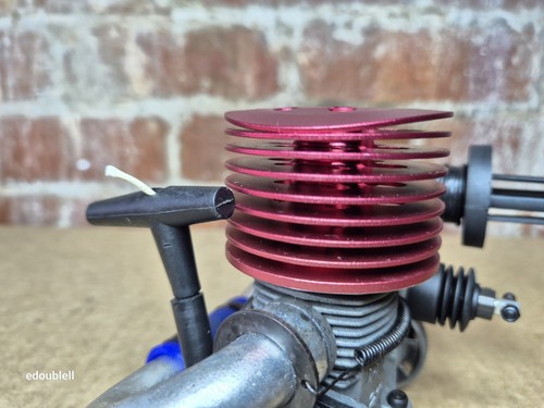 Thunder Tiger EB4 S2.5 Pro-21R (3.5cc) Nitro RC Buggy Engine Tested & Running - Picture 7 of 20