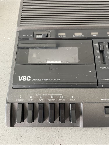 Grabadora transcriptora de cinta de casete estándar Panasonic RR-830 VSC - probada - Imagen 2 de 8
