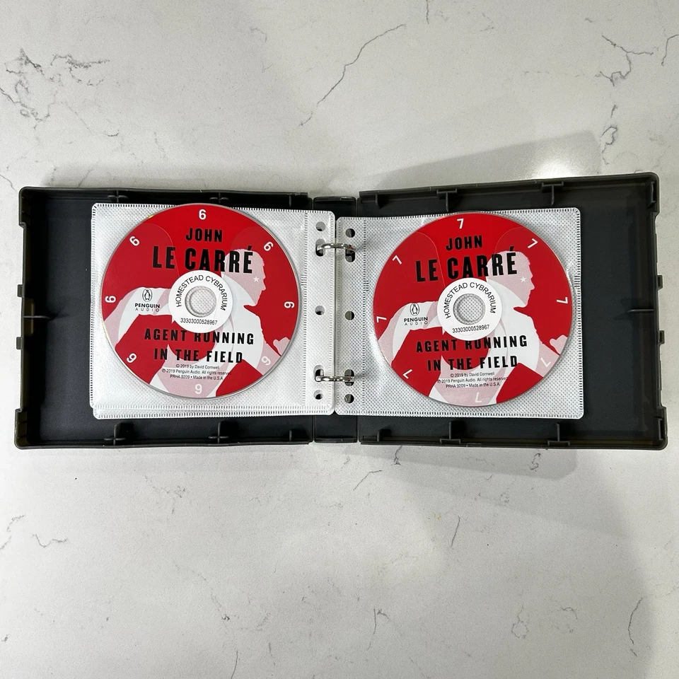 Agent Running in the Field Audiobook 8-Disc Set John le Carré - Image 4 of 4