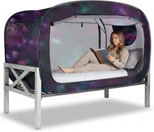 Bed Tent Twin Bed Canopy Portable Dream Tent for Adult Indoor Sleeping Tents wit