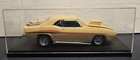 Vtg Monogram 1/24 White Chevrolet Camaro Car Finished Model Kit in Display Case