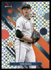 2025 Topps Finest - Common Tarik Skubal #90 Checkerboard Refractor