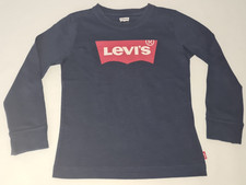 Levis Jungen Shirt langarm blau rot weiß Gr....
