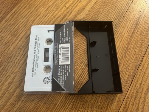 Vintage 1980 Van Halen Women And Children First Cassette Tape Excellent Like New - Picture 7 of 11