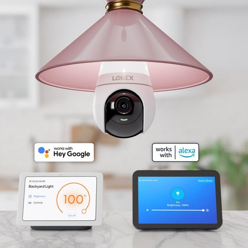 2K Wi-Fi Smart Lightbulb Camera | E26/E27 Socket | Pan-Tilt View, Color Night... - Picture 3 of 8