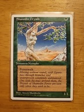 Shanodin Dryads - Fourth Edition 4th - MTG Magic - Common - Green Creature 
