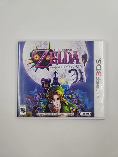 The Legend of Zelda Majora's Mask 3D Nintendo 3DS Complete CIB