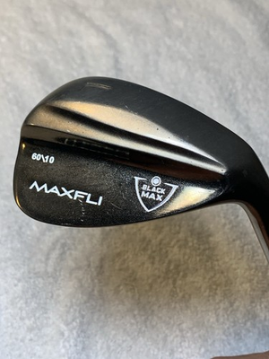#ad Maxfli Black Max Lob Wedge 60 10 RH Forged Steel Regular Flex $49.99