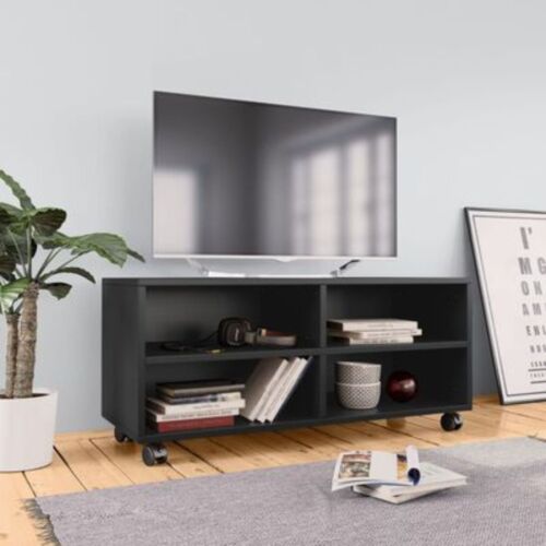 TV Cabinet Display Sideboard Entertainment Centre TV Stand Engineered Wood Unit - Picture 2 of 31