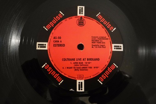 John Coltrane, Live At Birdland,1965 Impulse / Hispavox AS-50 Spain Jazz - Picture 5 of 6