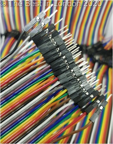 40pcs Dupont Jumper Wire, Male to Male, 15cm, for MB-102 Breadboard, Arduino - Picture 2 of 4
