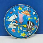 Noisemaker clown circus tin noise maker vtg antique Usa carnival Newark Nj magic