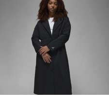 Nike Jordan Flight Women's Trench Jacket - Black Size: S