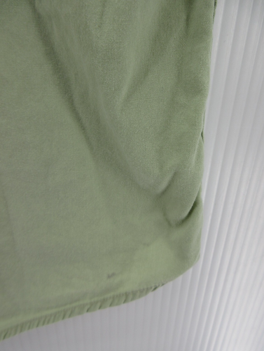VINTAGE Woolrich Shirt Men XXL Green Button Up Fishing Vented Hiking Safari * - Picture 10 of 12
