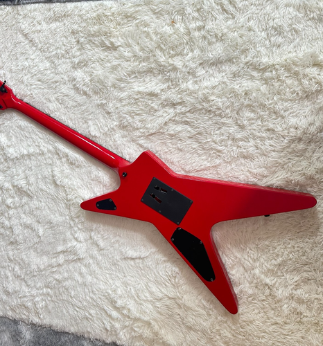 6 Saiten Dimebag Darrel Bundesflagge rot E-Gitarre Palisander Griffbrett - Bild 14 von 19
