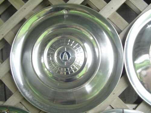 1956 56 CHRYSLER WINDSOR SARSTOGA HUBCAPS WHEEL COVERS ANTIQUE VINTAGE CLASSIC - Picture 2 of 9