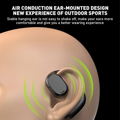New Bluetooth 5.3 Headset Wireless Earbuds OWS Open Earphones Stereo Headphones - Picture 3 of 11