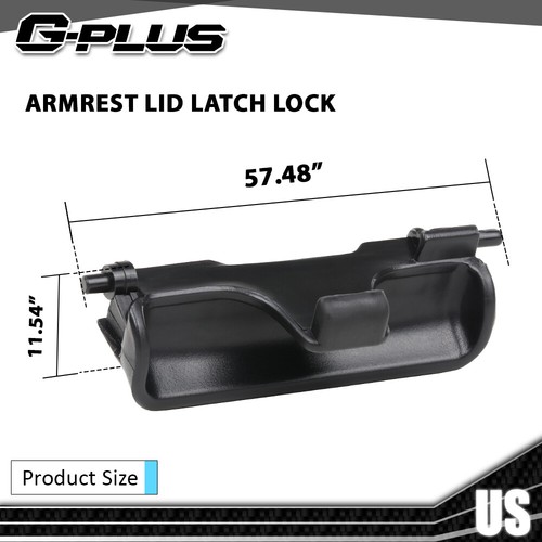 Fit For 2013-2018 Acura RDX Replace Center Console Lid Latch Armrest Lock Black - Picture 4 of 12
