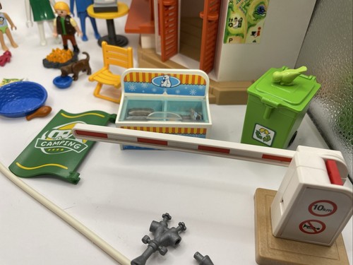 Playmobil Campsite Shop And Wash Block Figures Buildings Accessories VIntage - Picture 7 of 16