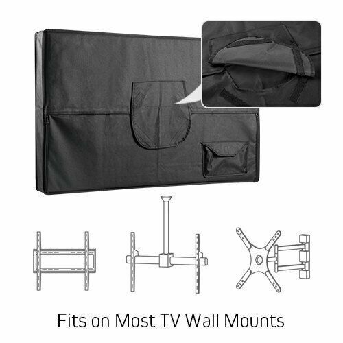 Premium Outdoor Weatherproof Water Resistant LED TV Cover Protector for 50-52" - Picture 5 of 9