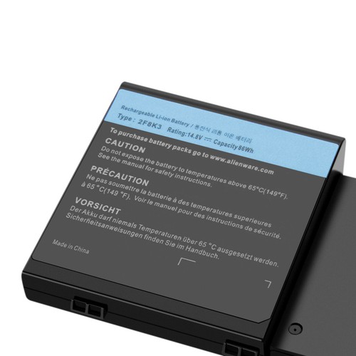 14.8V 0G33TT 0NU209 2F8K3 KJ2PX G33TT 5800mAh Akku Für DELL Alienware 17 M18X-R3 - Photo 3/12
