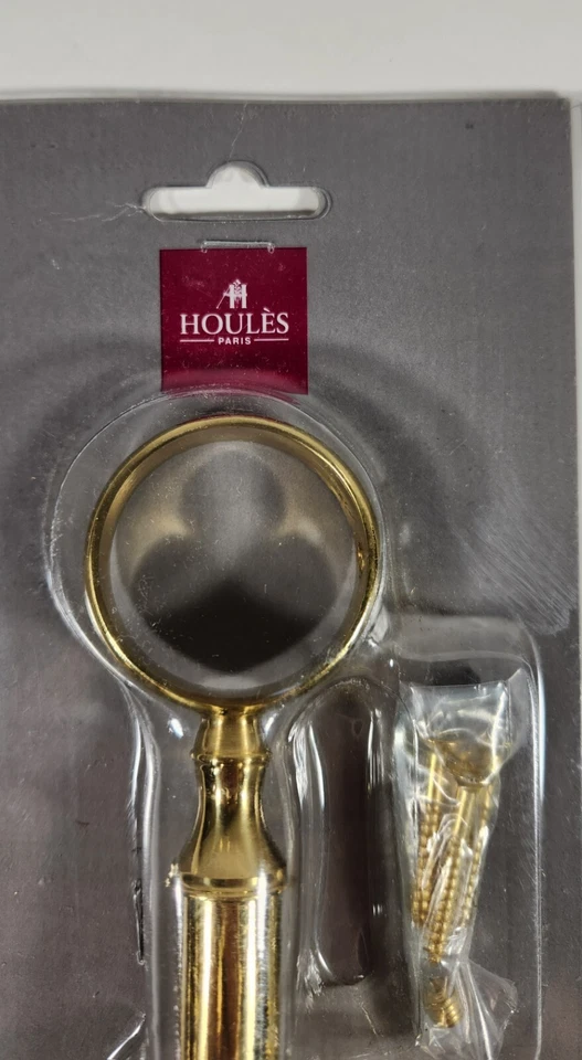 HOULES PARIS CURTAIN ROD HOLDER NEW IN PACKAGE - Image 3 of 4