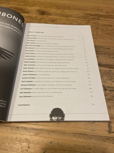 The Nightwatchman The Wiseden Cricket Quarterly Issue 45 Spring 2024 Sports - 第 2/3 張圖片