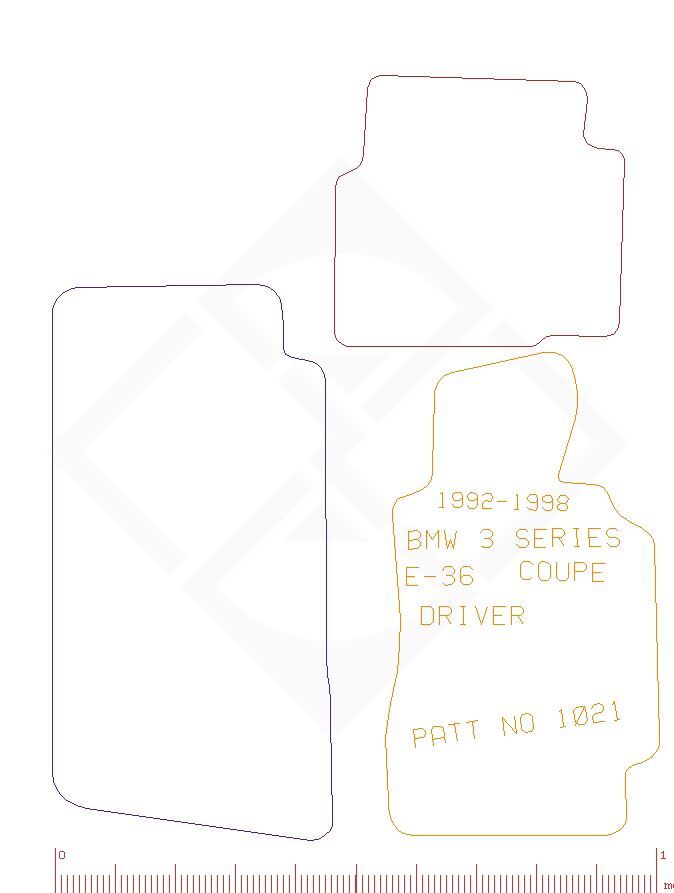 Car Mat Set For BMW 3 Series E36 Coupe (199298) Ultimate Carpet Mats