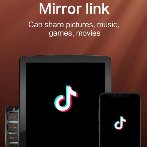 Android Stereo WiFi Player Car Radio GPS Navigation 9.7'' Vertical Touchscreen - Foto 9 di 12