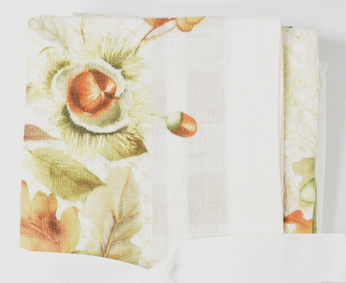 Williams Sonoma Chestnut Linen Napkins Set of 4 Fall Thanksgiving Autumn NWOT - Picture 2 of 6