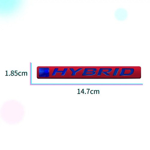 Hybrid Metal Car Badge Emblem Sticker - Picture 6 of 12