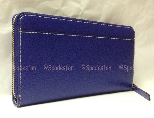 Billetera Kate Spade WLRU1153B Wellesley Neda Acordeón con Cremallera ARÁNDANOS JAM ¡Rara! - Imagen 4 de 7
