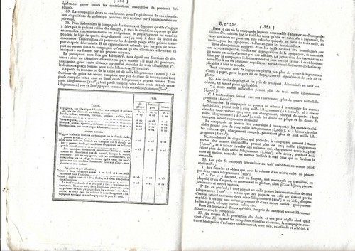 Bulletin des lois de la République Française 250 Chemins DE fer mines Aniche 36 - Picture 2 of 4