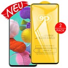 2x Full Cover aus Echt Glas Displayschutz für Samsung Galaxy S10e Panzerfolie