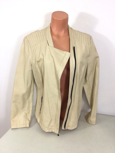 Alfani Leather Jacket Womens Large
