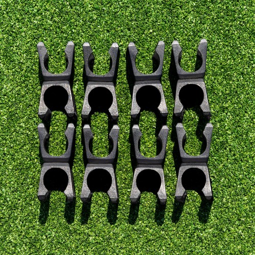 FORZA Hurdle/Agility Poles & Clips | FITNESS EQUIPMENT SET - Football Training - Picture 25 of 27