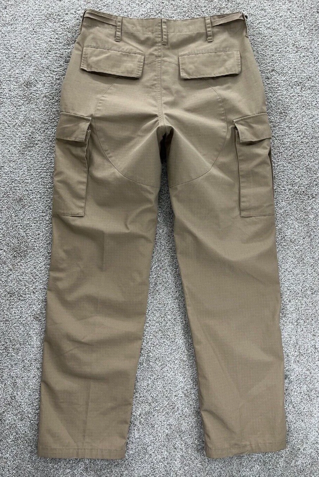 LA Police Gear Cargo Pants Mens 30x31 Khaki Battledress Uniform Rip-Stop Utility - Image 2 of 4
