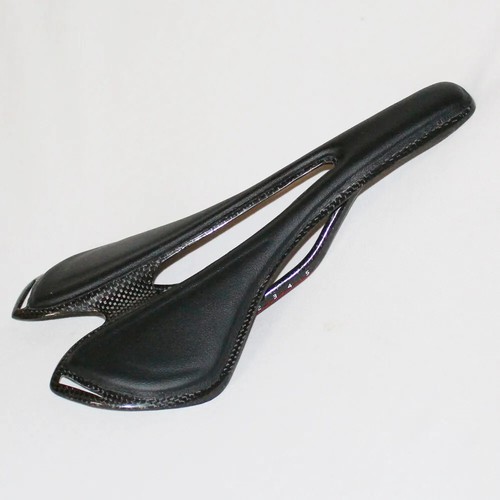 Carbon Fiber Bicycle Saddle MTB Road Bike Saddle Seat Cushion Handlebar Seat Sad - Picture 5 of 9