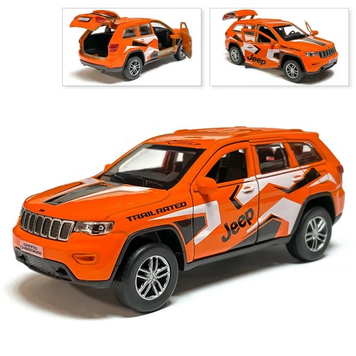 Jeep Grand Cherokee Metal Diecast Car Scale, Collectible Toy Cars, Trial, 1/43 - Picture 6 of 6