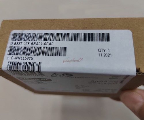 ONE NEW SIEMENS 6ES7136-6BA01-0CA0 6ES7 136-6BA01-0CA0 - Picture 1 of 3