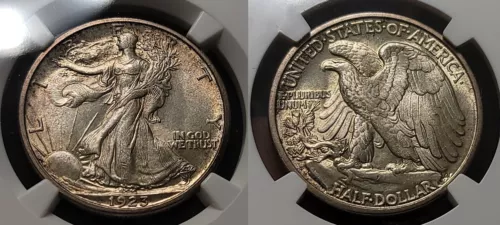 1923 S Walking Liberty Half Dollar 50c NGC MS 65