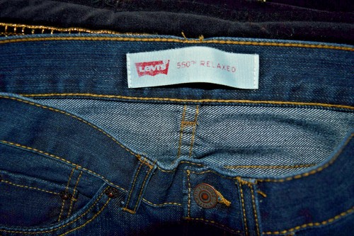 Levi Strauss & Co. 550 Relaxed Size 14 Slim Waist 25 Length 27 New - Picture 4 of 4
