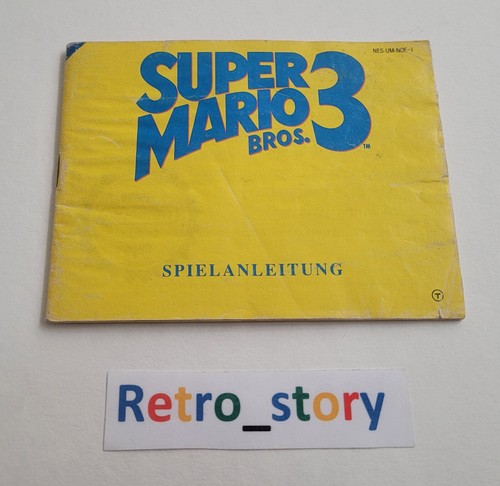 Nintendo NES - Super Mario Bros 3 - Notice - Instruction Manual - NOE - Picture 1 of 6