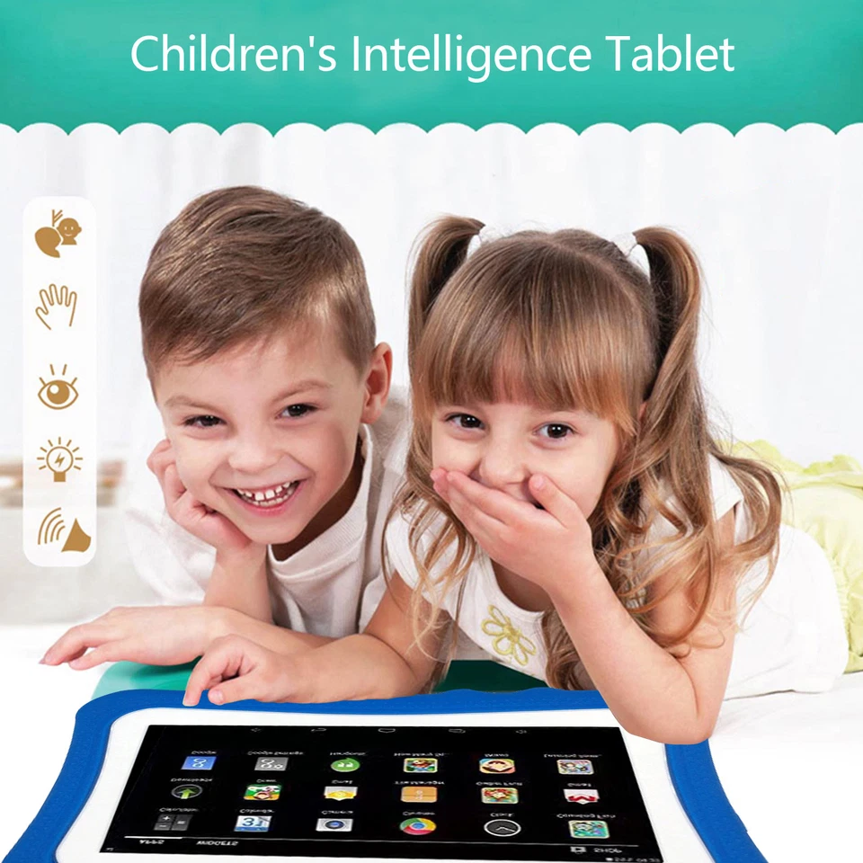 7" Kids Tablets Android Tablet WiFi Quad Core Dual Camera for Child Learning PAD - Image 4 of 4